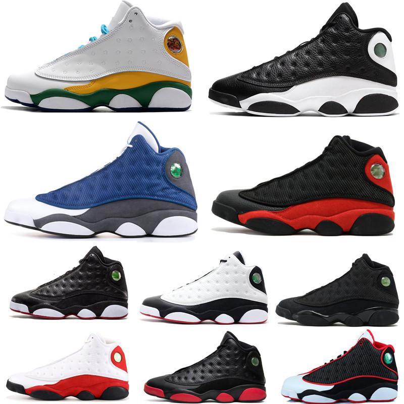 

13s Classic 13 bred basketball shoes olive HOF DMP black cat he got game hyper royal barons men women Michael Sports, Carmelo anthony class of 2002