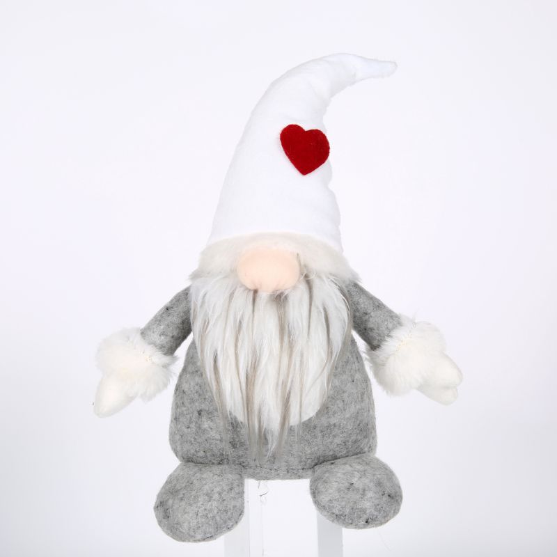 

Hot Santa Gnome Plush Handmade Scandinavian Tomte Nordic Nisse Sockerbit Elf Dwarf Home Household Ornaments Christmas Sant