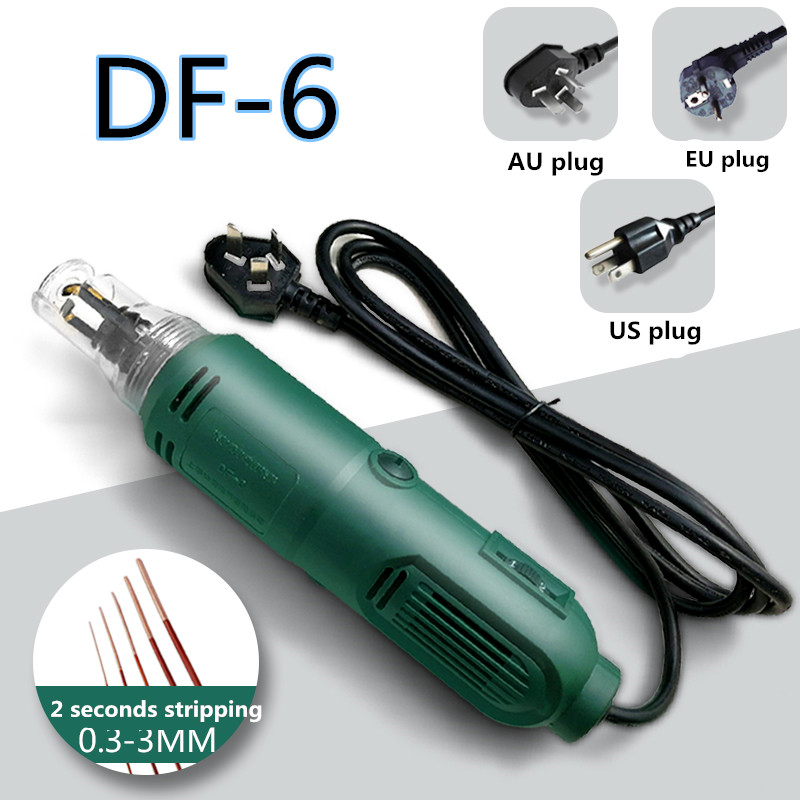 

110 V / 220 V DF-6 Enameled wire disassembler stripping stripping enamelled copper machine perfect cleaning enameled w