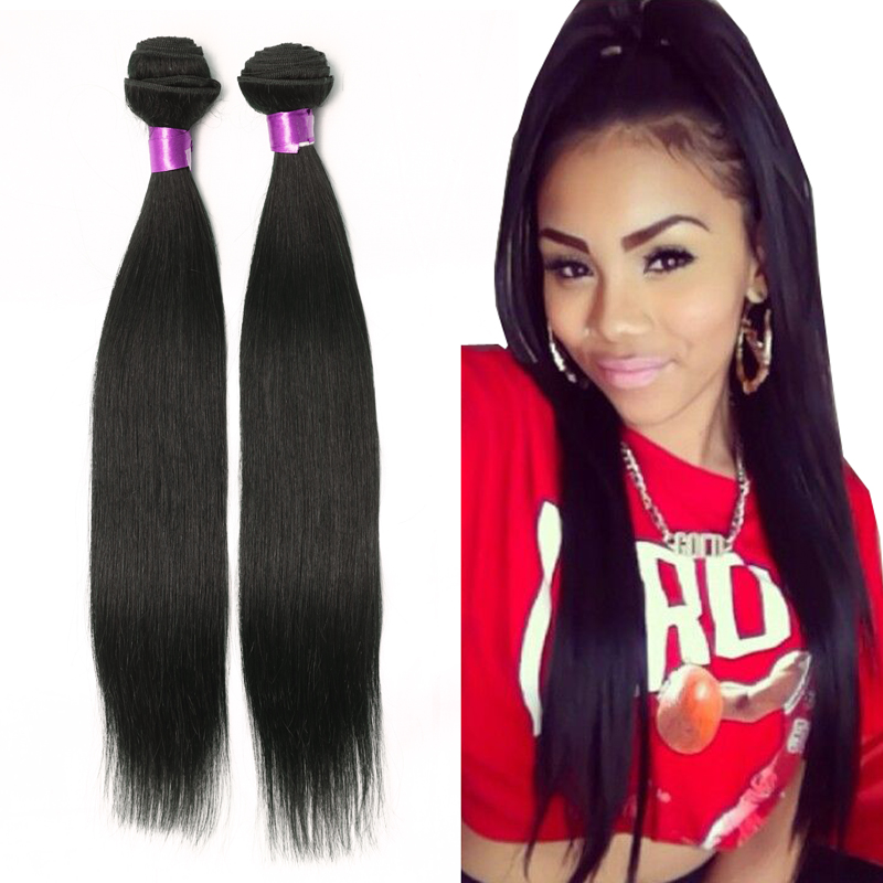 

brazilian straight Human hair Extensions virgin Brazilian hair bundles natural black brazilian virgin hair straight weaves straight, Natural color