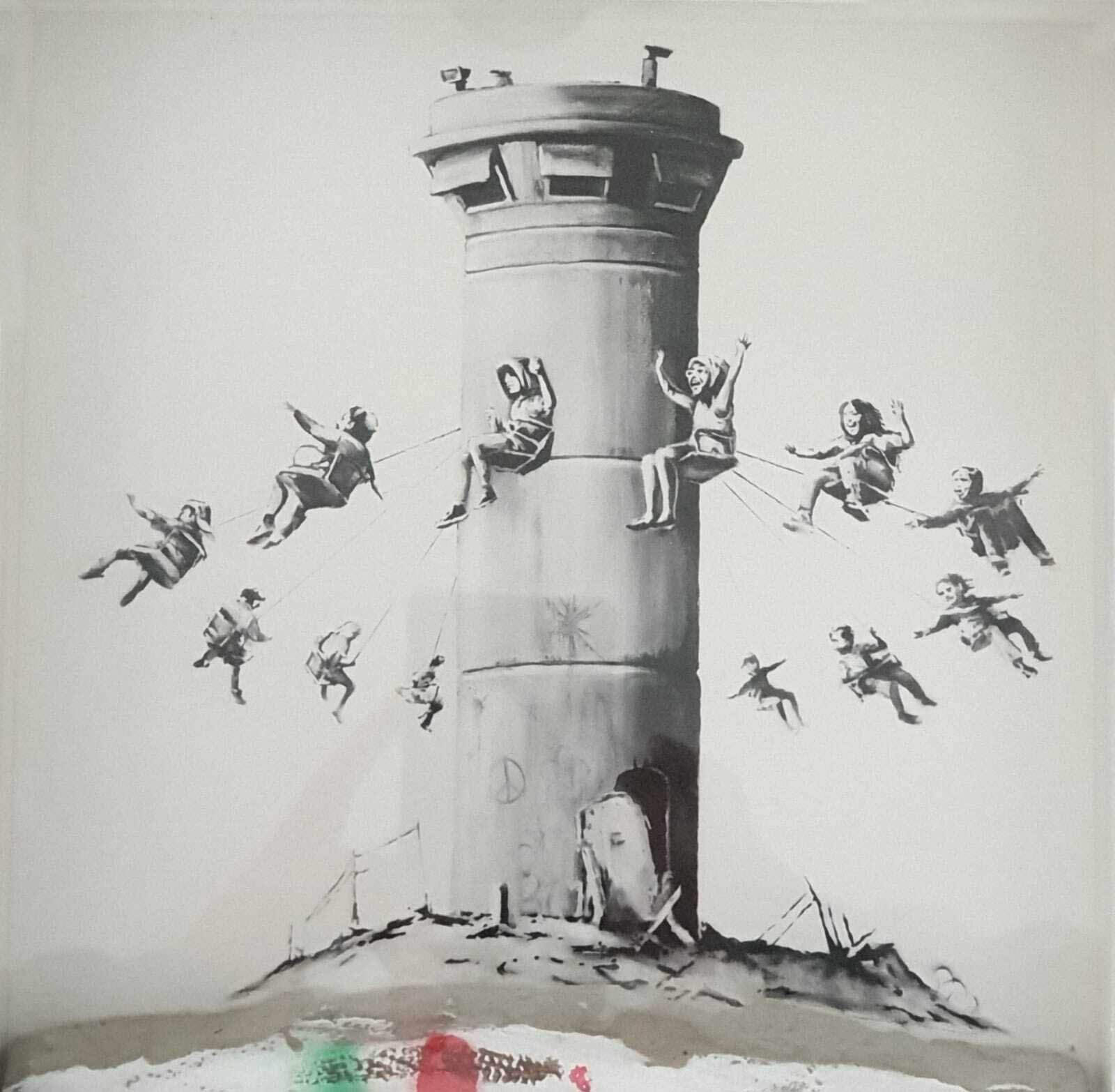 

Banksy's The Walled Off Hotel Home Decor Handcrafts /HD Print Oil Painting On Canvas Wall Art Canvas Pictures 200119