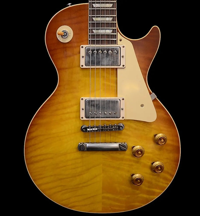 

Custom Shop 60th Anniversary 1959 Standard Electric Guitar in Slow Iced Tea Fade VOS China Made Guitar