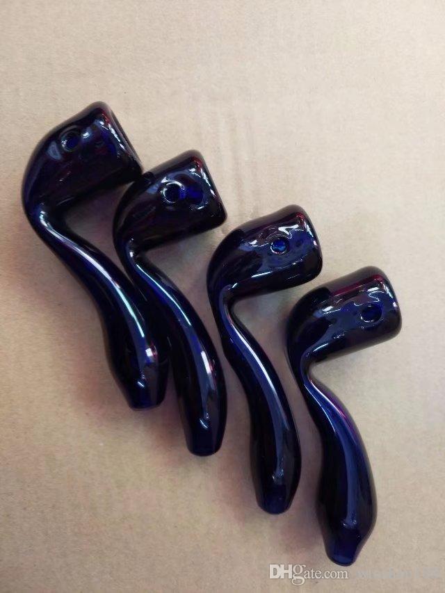 

New polychromatic glass pipe Wholesale Glass Hookah, Glass Water Pipe Fittings, Free Shipping