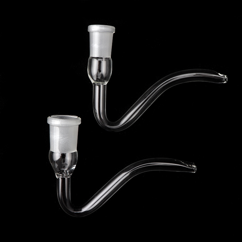 

Glass J-Hook Adapters 14mm 18mm Female J Hooks Adapter Smoking Accessories For Glass Ash Catcher Water Bongs Oil Burner Dab Rigs Pipes