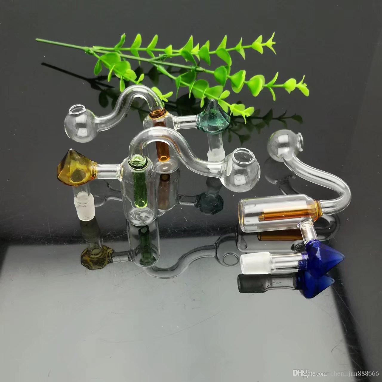 

Color diamond filtration S burning pot Glass bongs Oil Burner Glass Water Pipe Oil Rigs Smoking Rigs
