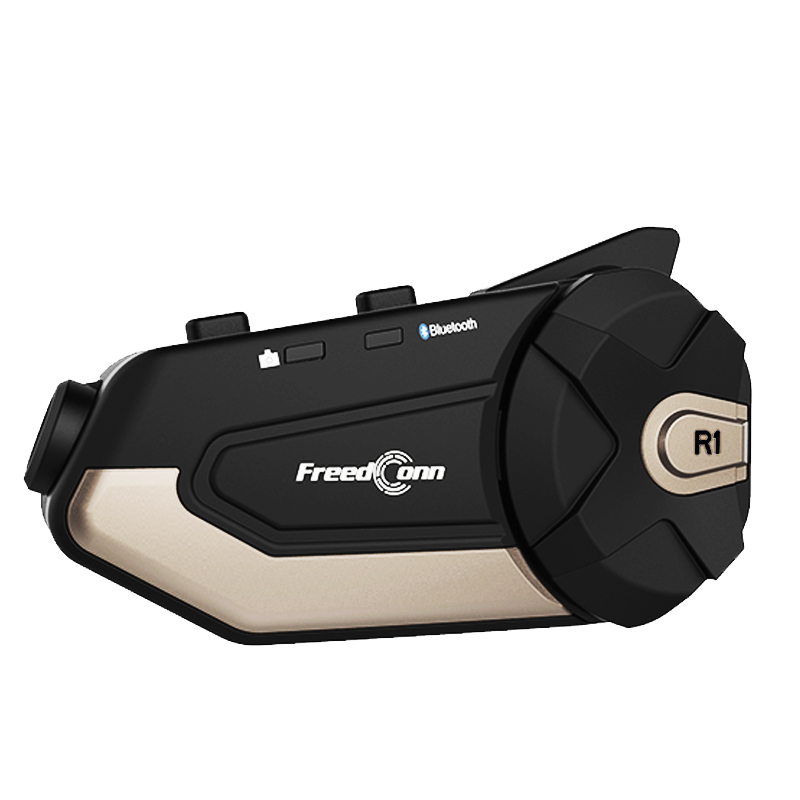 

R1 Motorcycle Intercom Helmet Bluetooth Headset Intercom 1080P HD Video Wifi Recorder Camera Intercomunicador