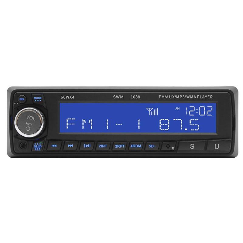 

12V Bluetooth USB / SD / AUX MP3 Player Radio Car Electronic Stereo Audio Single FM Handsfree Music Car Automobile CD Player