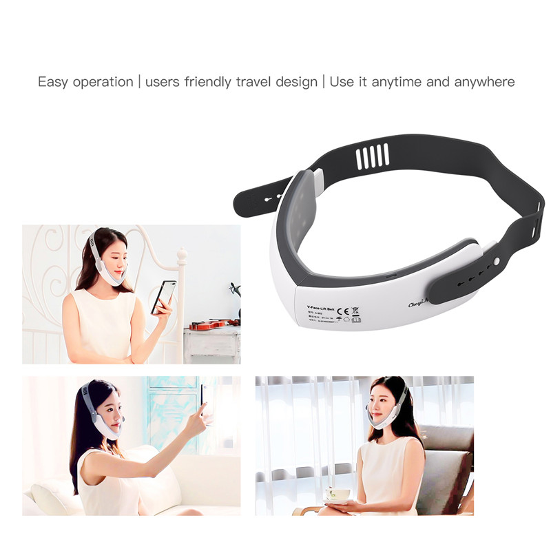 LED Photon Light Therapy V Face Massager Facial Lifting Slimming Double Chin Reducer Anti Aging Wrinkles Skin Care Beauty 43
