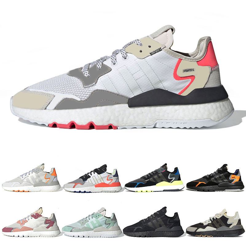 2020 2019 Luxury Nite Jogger Reflective Mens Running Shoes Triple