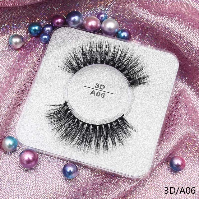 

Eyelashes 3D Mink Lashes Luxury Hand Made Mink Eyelashes Medium Volume Cruelty Free Mink False Eyelashes Upper Lashes