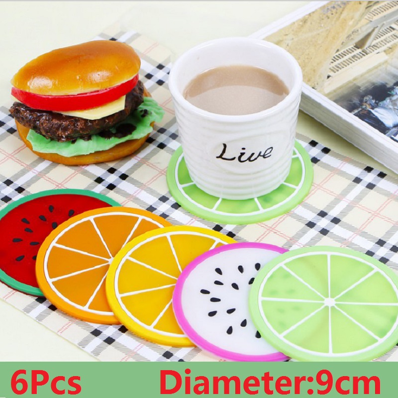 

6Pcs/Set Bamboo/Wood/Plastic Insulation Pads Tableware Mattress Kitchenware Mats Device Eco-Friendly Household Kitchen Utensil