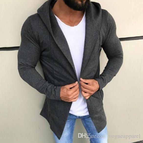 long length hoodie mens