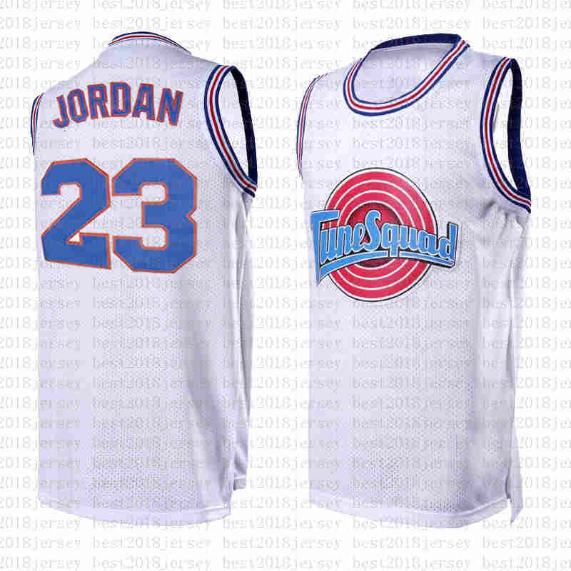 

balck 23 Michael Squad Space 2 Jam Bunny Movie Jersey Michael 23 JD 10 Lola Basketball Jersey ncaa