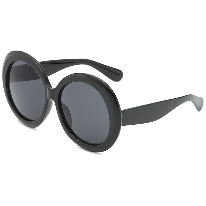 

Oversized Sunglasses round sunglasses Big Frame Sunglasses For Women Vintage Oversize Circle Sun Glasses Female Black Men Gradient Eyewear