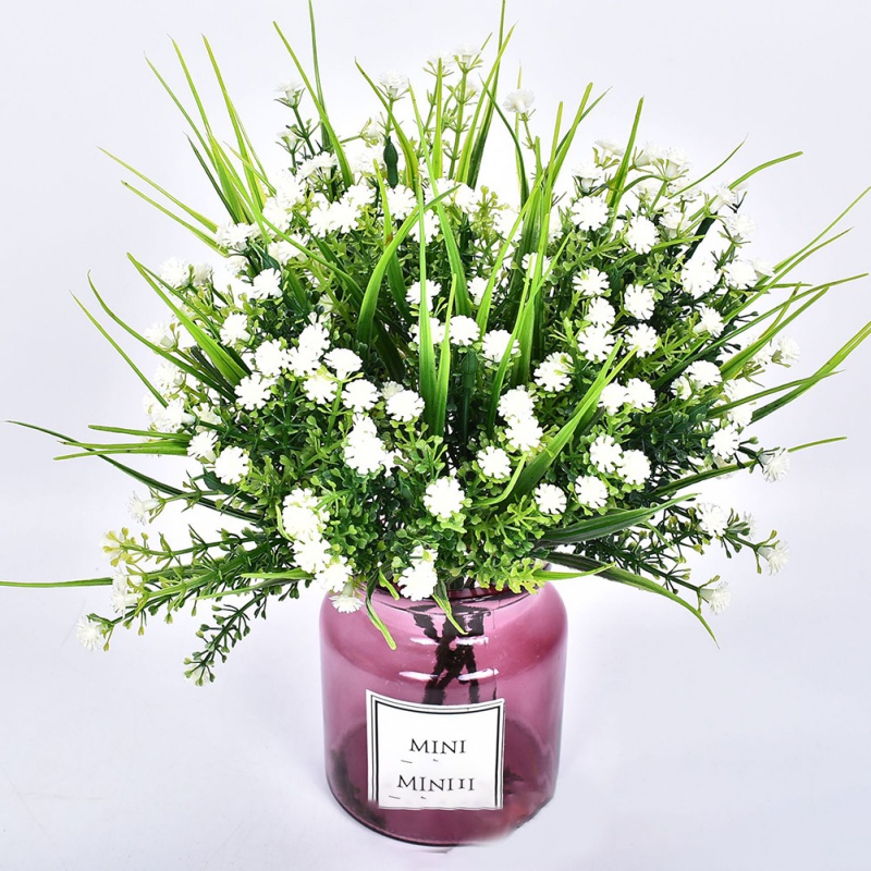 

Artificial Rose Orchid Grass Bouquet For Home Wedding Decoration Festive & Party Supplies, Mr