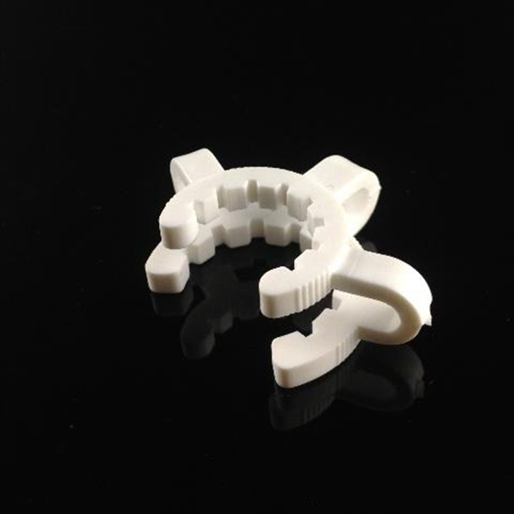 

Other Smoking Accessories Keck Plastic Clip Manufacturer white Laboratory Lab Clamp connect glass bong 14mm/18mm for your selection