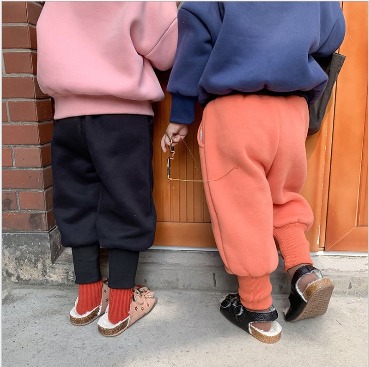 

boys girls pants Infant clothing Autumn Winter fashion clothing Loose pants for Christmas New