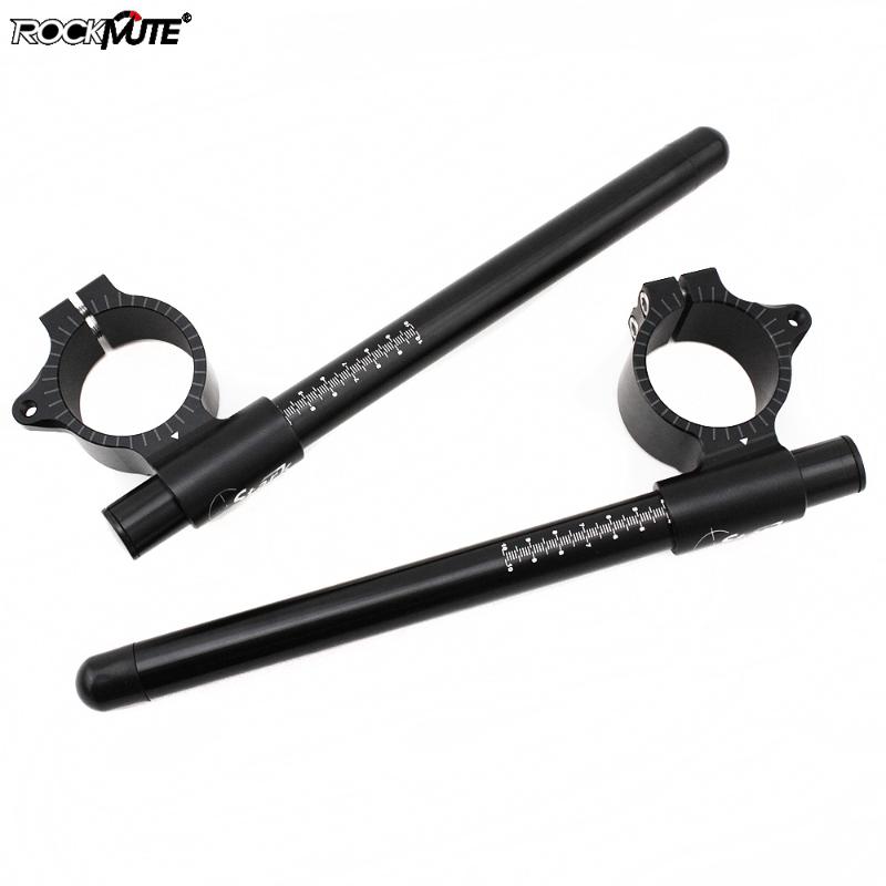 

Motorcycle Universial 50mm Scale Fork Tube Clip On Handlebar For YZF-R6 2005-2017 YZF750 / YZF R1 1998-2002 2004-2018