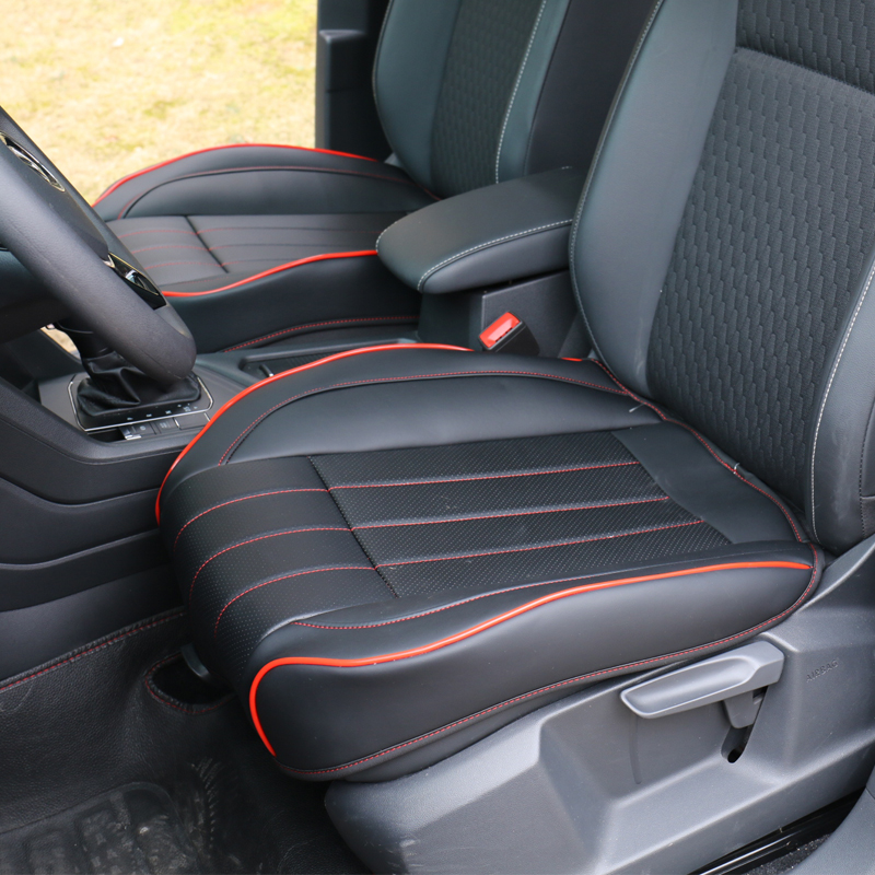 Auto avant arrière réglable Siège d'auto de luxe 3D couverture en cuir PU Full Surround Pad Mat Coussin de chaise Four Seasons