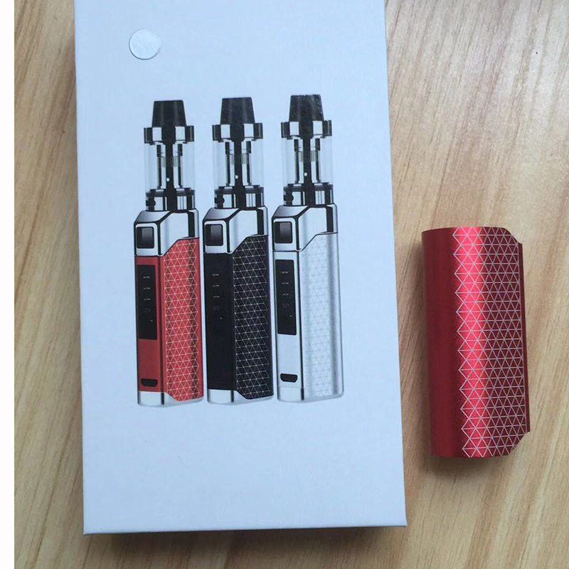 

Mini 80W Vape Mod E-Cigarette Kits 1300mAh Battery Variable Voltage Vaporizer Vapes Mods Kit 2ml Atomizer 510 Thread Thick Oil Electronic Cigarettes, Red