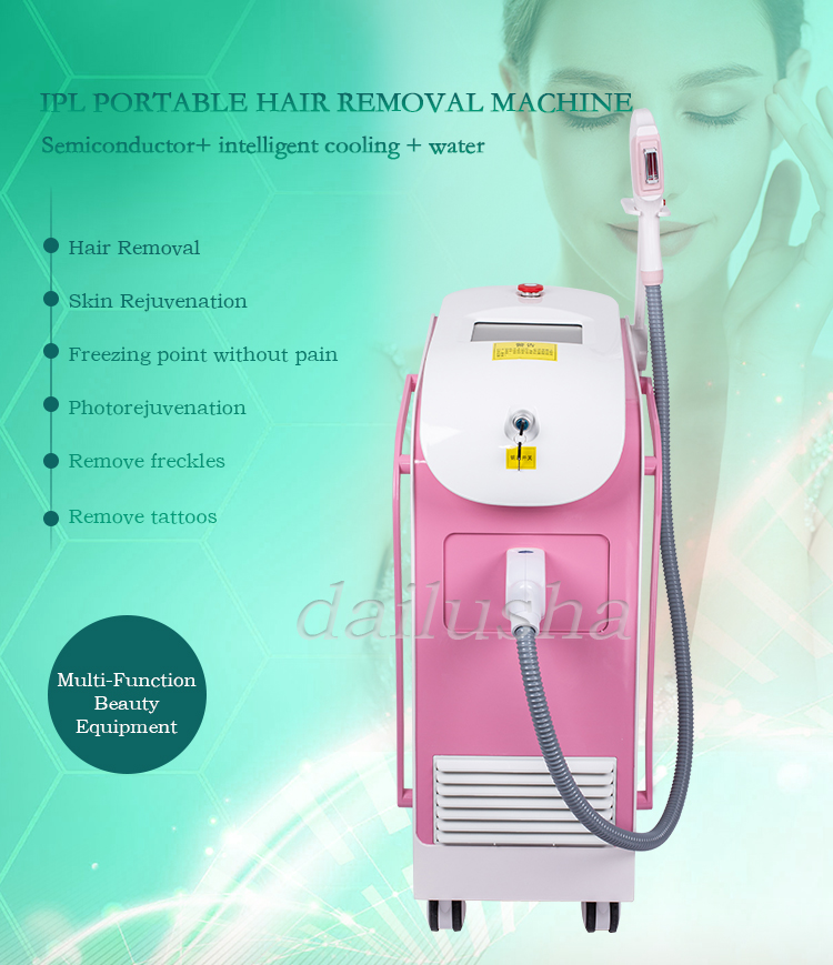 

New IPL Laser Machine For Pigment Tattoo Removal And Permanent Hair Removal Q Switch Nd Yag Laser 360 Magneto-optic IPL SHR