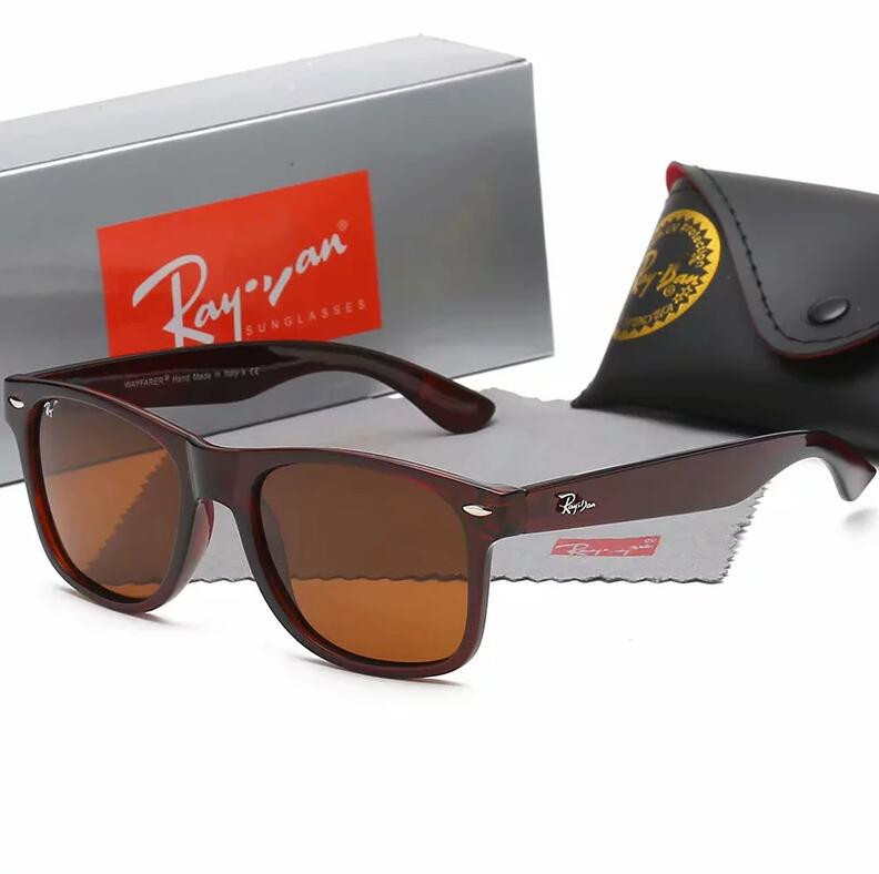 

Top Famous trademark Classic style 2140 Polarized sunglasses Men Women Fashion Outdoor Sun glasses Radiation-resistant Sunglasses with box, Black