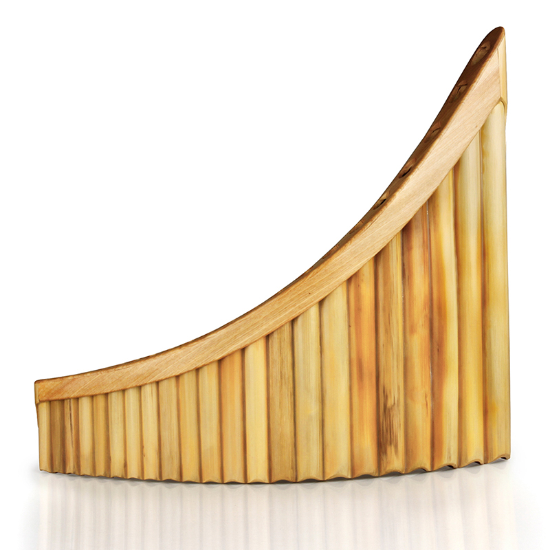 Professional Reed made Musical Instrument 22 Pipes Pan Flute G Key High Quality Pan Pipes Woodwind Instrument Bamboo Pan flute-image-528430206