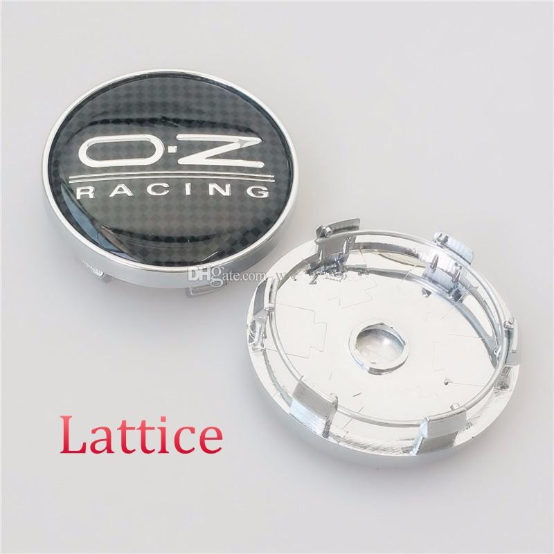 

2016 HOT SALE Car Styling Car Wheel Covers for OZ 4Pcs 60mm Wheel Center Hub Caps with Black Lattice O.Z