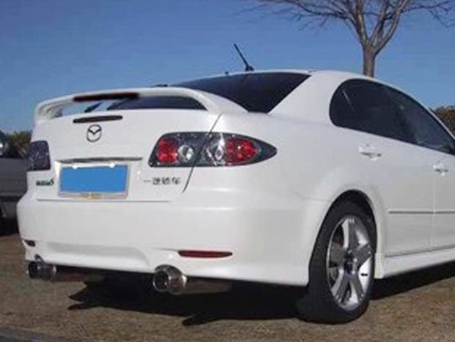 

For Mazda 6 Spoiler 2006-2013 Mazda6 Sedan DKDD Spoiler ABS plastic Material Car Rear Wing Color Rear Spoiler