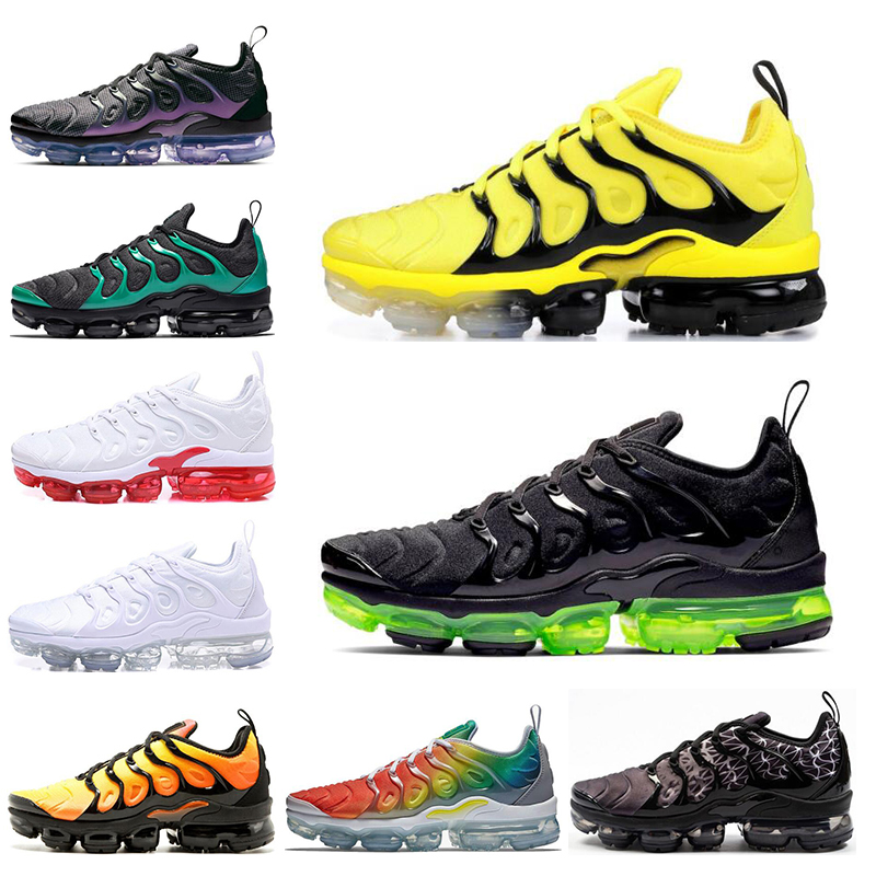 

Classic Men Women Running Shoes Rainbow Bumblebee Active Fuchsia Eagles Triple Black White women sports sneakers Size 36-45, Geometric black 40-45