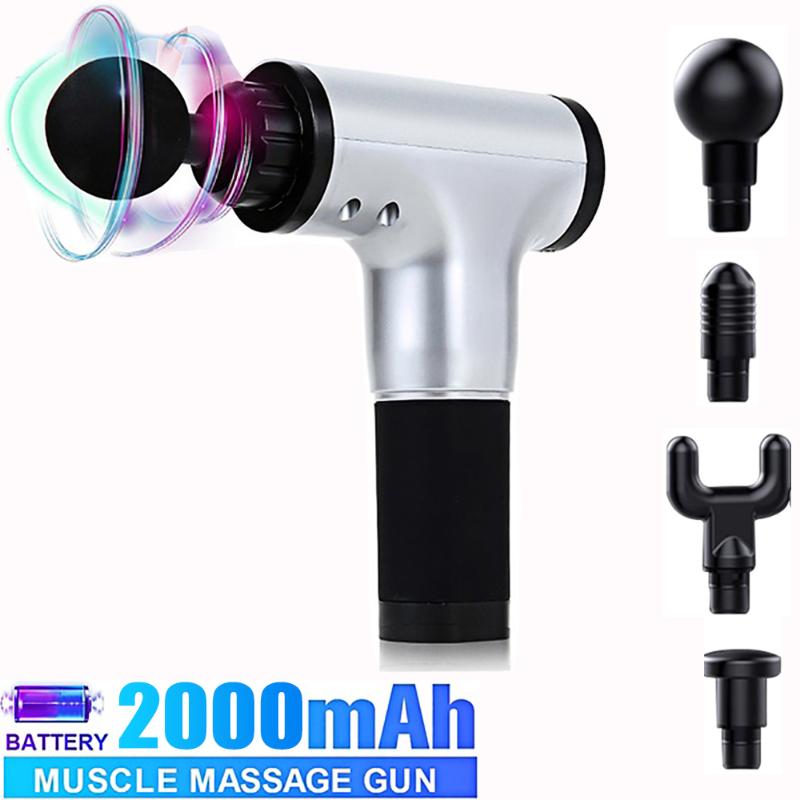 Doloise Massage Gun Muscle Relaxation Massager Vibration Gun Vibration Massage Fitness Equipment Noise Reduction Design-image-547093495