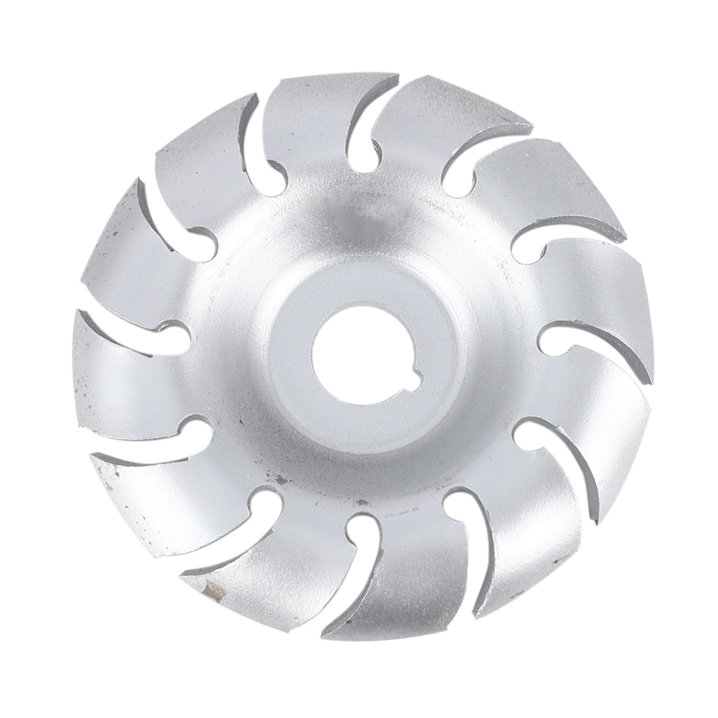 

Manganese Steel 90mm 12 Teeth Wood Carving Disc 16mm Bore Grinder Shaping Disc for 100 115 Angle Grinder Woodworking Electric An
