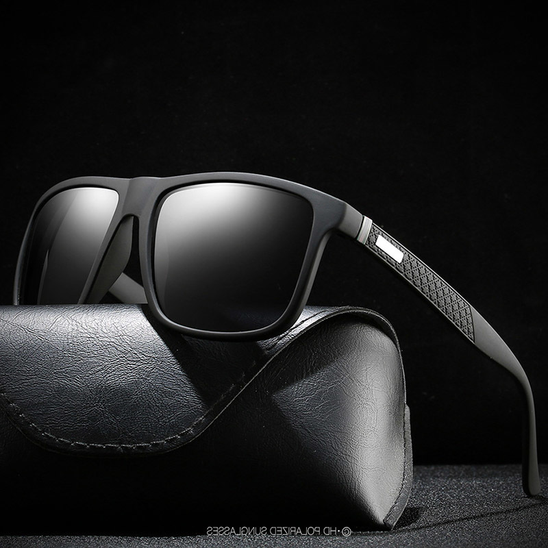 

Brand Polarized Sunglasses Classic Men Women Coating Mirror Driving Sun Glasses Eyewear UV400 Shades Oculos de sol, White;black
