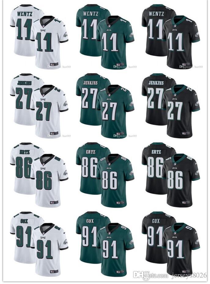philadelphia eagles black jersey
