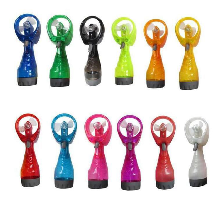 

Water Spray Cool Fan Handheld Electric Mini Fan Portable Summer Cool Mist Maker Fans Party Favor OOA8019