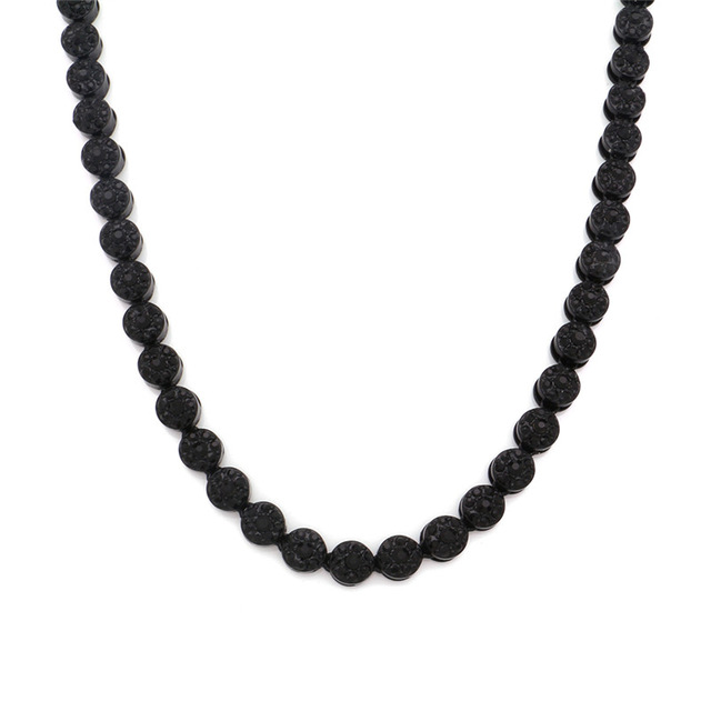 black necklace