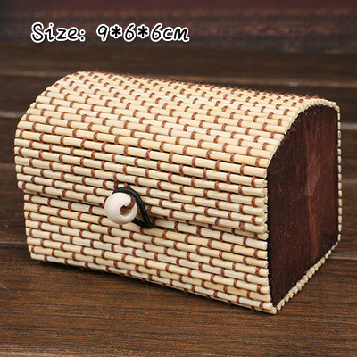 

New Creative Bamboo Favor Boxes Rustic Style Wedding Candy Boxes Party Chocolate