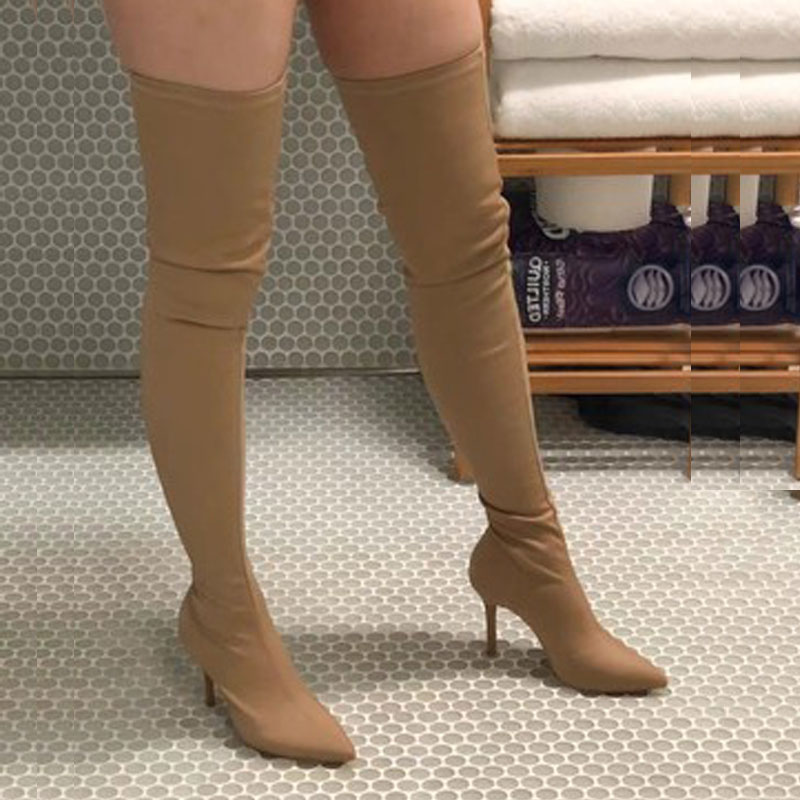 Botas Largas Negras De Licra Deals, 47% OFF | www.docemel.com