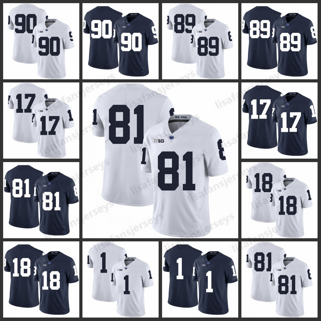 

Penn State Nittany Lions Jerseys 90 Garrett Sickels 89 Garry Gilliam 17 Generations of Greatness Crawford James Paterno College Jerseys, As pics
