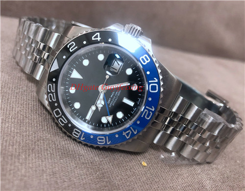 

Factory Supplier Luxury Mens Watch 126710 116710LN Ceramic Steel Bracelet Calendar Sapphire Automatic Mechanical Man Watches, Black