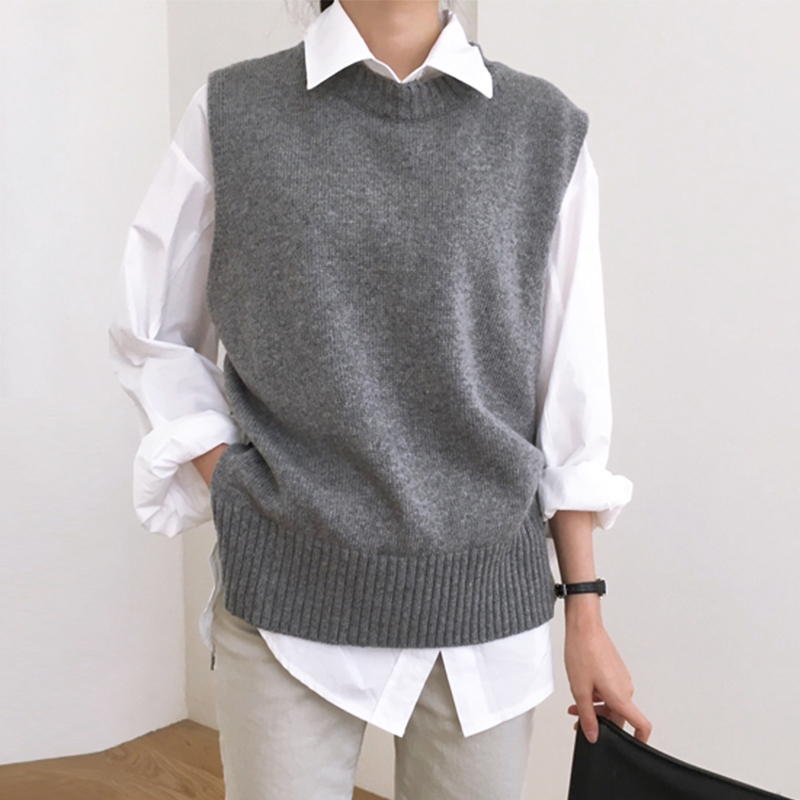 ladies sleeveless jumpers