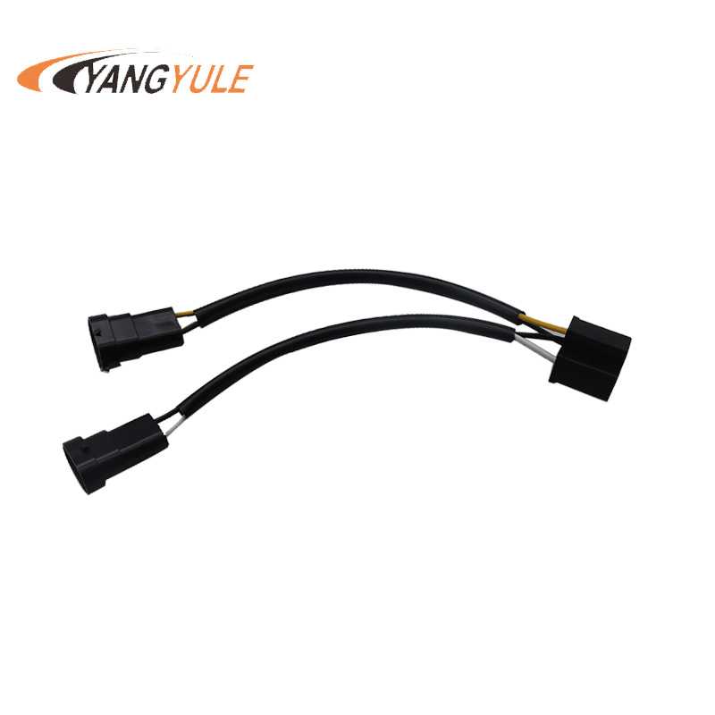 

LED Headlight Adapter Harness For Road King 2014-16 Headlamp bulb Motorcycle Dyna Fat Bob Headlight Wire H4-H11/H9