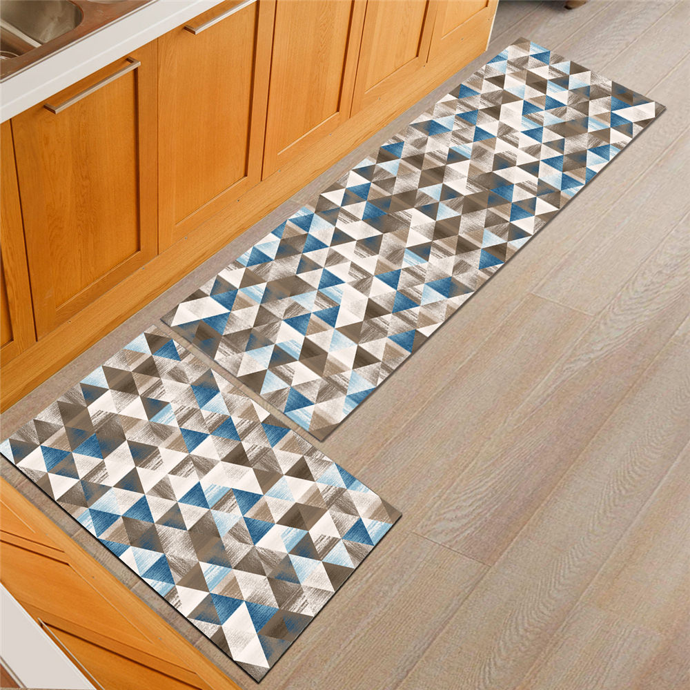 

Modern Home Textile Geometric Door Mat Non Slip Floormat Bathmat Home Decoration Sofa Bedroom Kitchen Rug Living Room Carpet, No.03