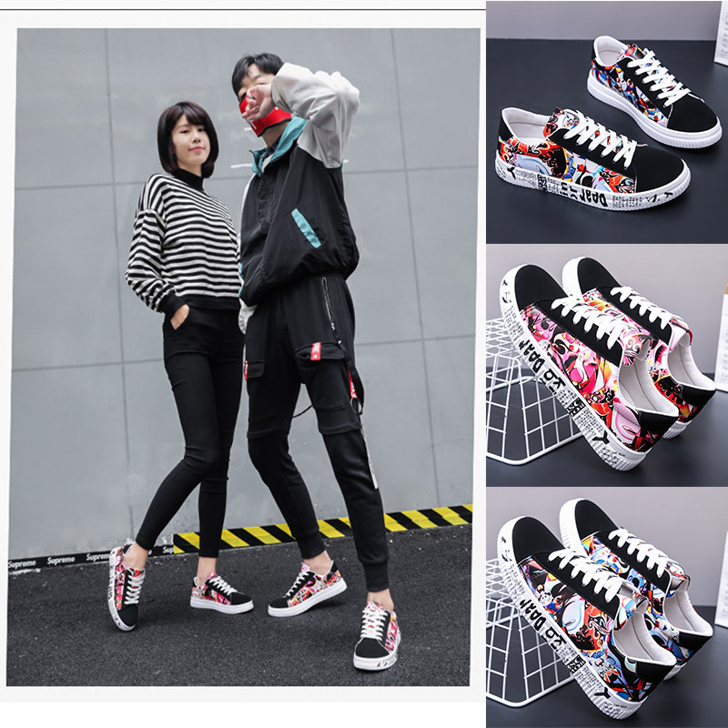 

wholesale men women casual walking skateboard shoes balck red white comfortable fashion classical designer trainers sneakers outdoor shoes, A1
