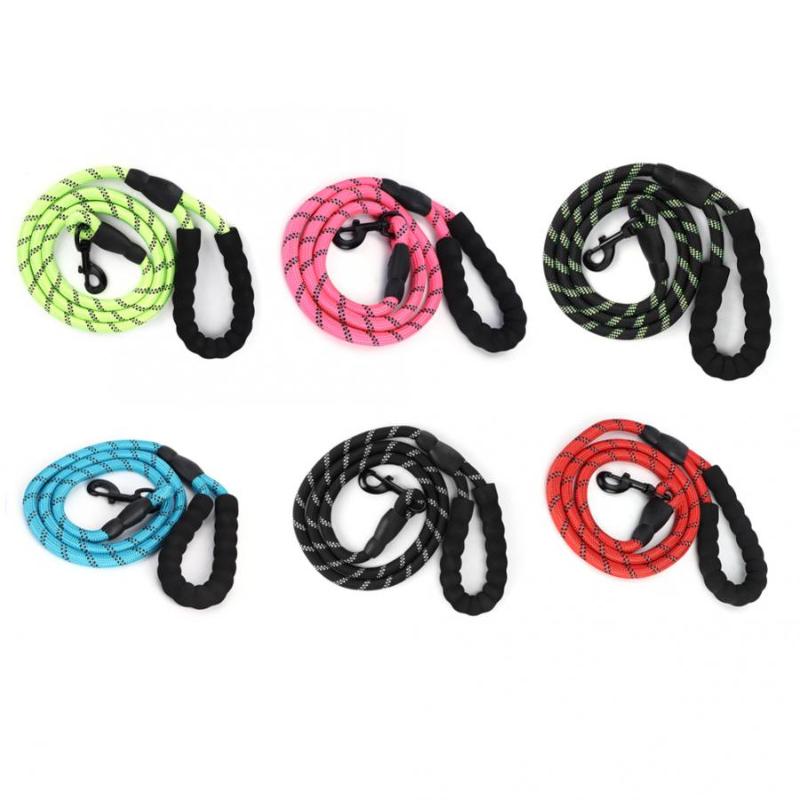 

Pet Pulling Leash Nylon Dog Harness Reflective Dog Chain Safety Rope for Puppy Medium Large Dogs Running/Walking/Training