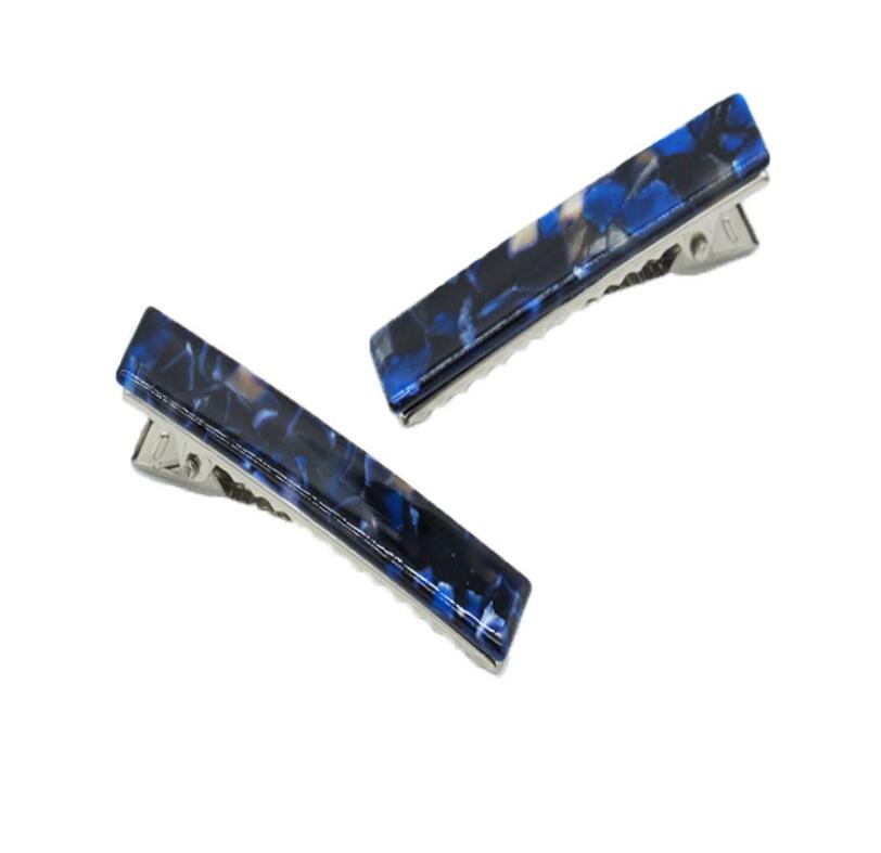 

Acetic acid sheet hairpin trim hairpin Korean version duck billed lady clip 12 colors free shipping, Mix