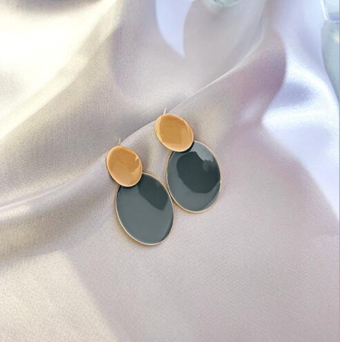 

Wholesale- Crystal Drop Earrings Hot Designer Silver Gold Shining CZ Diamond Dangle Earrings for Women Jewlry Beauty