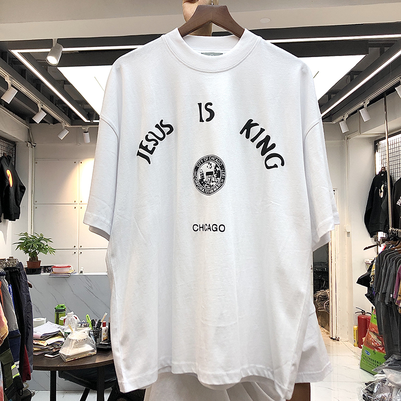 

T-shirt Men Women T-shirts High Quality Cotton Print Tops, Black