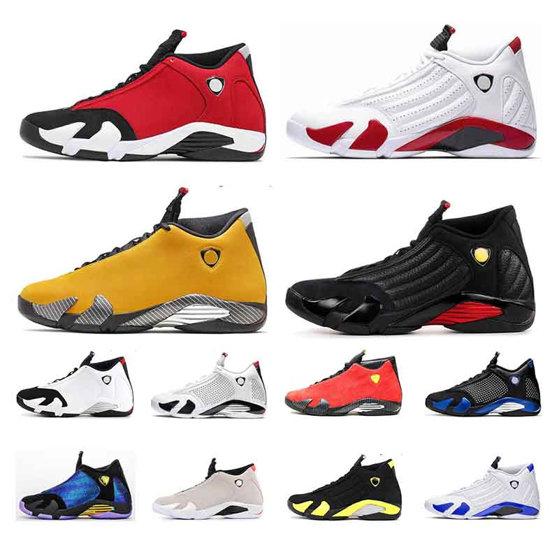 

Jumpman 14s Mens Basketball Shoes Fashion Varsity Royal Red thuder Sports Trainer Black Toe Athletic Sneaker Chaussures size 7-13, University red