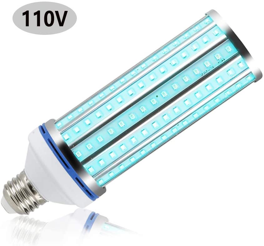 

UV Lights Sanitizer Sterilizer Lamp UVC Germicidal Disinfection Bulb E26/E27 60W 220V 110V Ozone Free